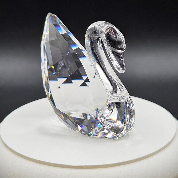 Swarovski Crystal Swan 187407 Centennial Anniversary With Box And COA - Picture 6 of 9